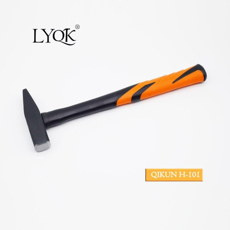 H-101 Construction Hardware Hand Tools Plastic Coated Hardwood Handle German Type Machinist Hammer