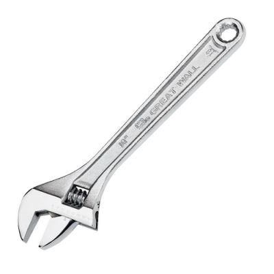 Great Wall Brand Promation 6&prime; &prime; - /12&prime; &prime; Heavy Duty Adjustable Wrench, JIS Standard Adjustable Wrench