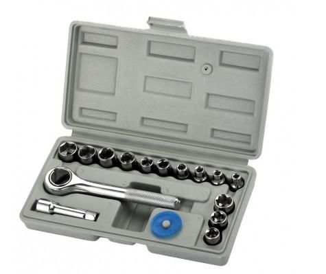 17PCS 1/4"Dr Auto Repair Socket Tool Kit (FY1017B)