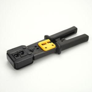 Rj11/RJ45 Ez Connector Crimping Tool with Stripping Cutting Funtion