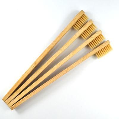 Custom Wholesale Private Label 100 Biodegradable BPA Free Bamboo Toothbrush