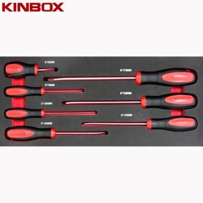 Kinbox Professional Hand Tool Set Item TF01m110 Slotted Screwdriver Set