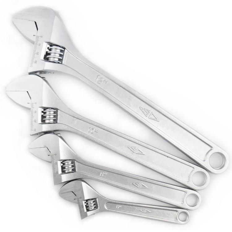 Competitive Chrome-Vanadium Steel Adjustable Wrench