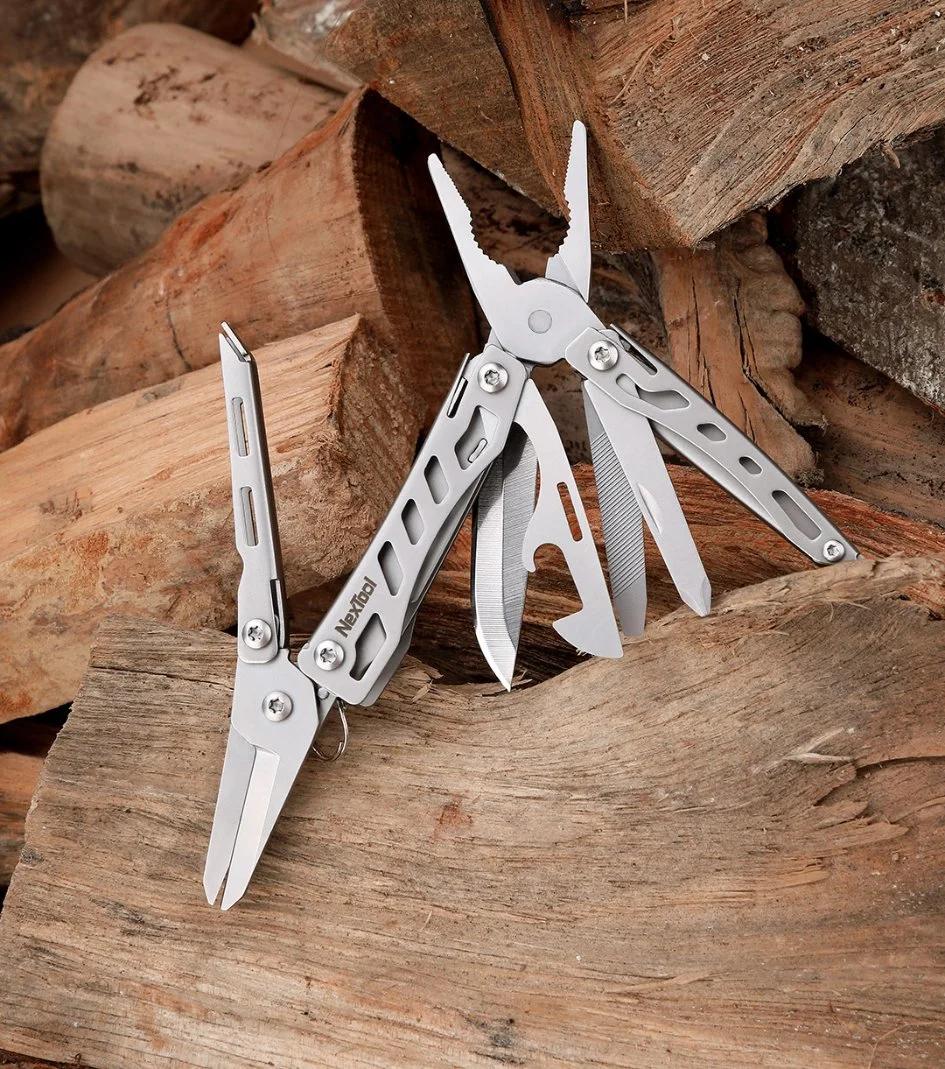 Nextool Patented Design Mini Flagship Pliers Multitool with Knife Screwdrivers