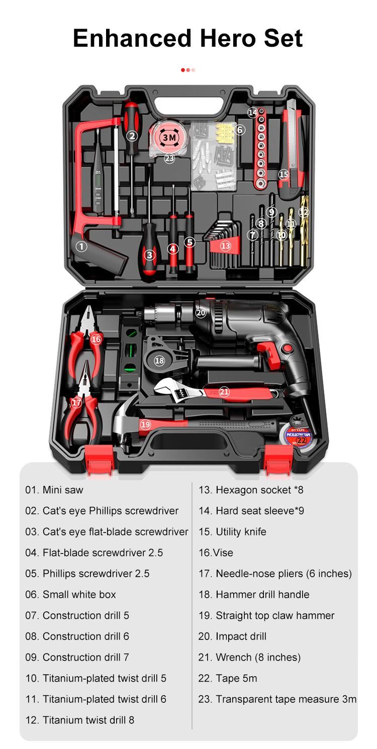 Hand Tool Set Home Tools