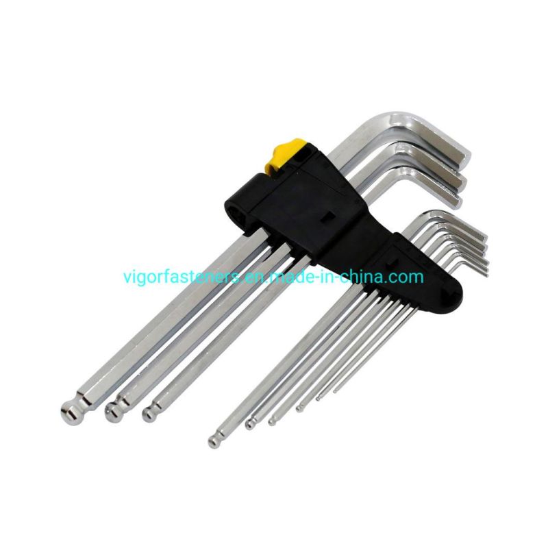 Manual Allen Key Hex Key Spanner Hand Tool with Alloy Steel for Bile Repairing Assembly