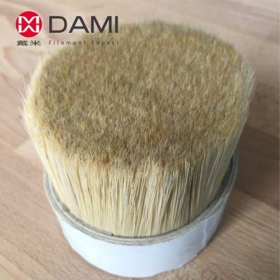 Plastic Bristle Imiation Similar Natural White Boiled Bristle Brush Filaments for Cleaning Paint Brush
