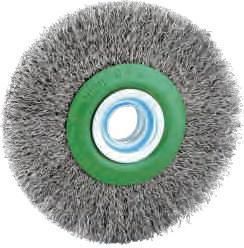 4inch Steel Wire Wheel Brush with Green Plate