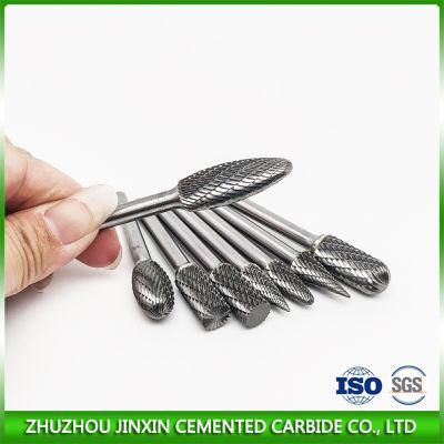 Double End Milling Cutter Rotary Tool Milling Tungsten Carbide Burr Sets