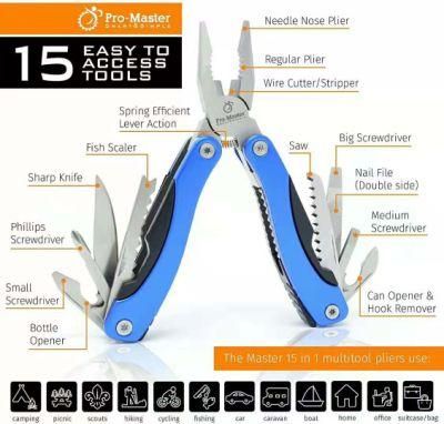 Colored Aluminum Handle Multifunction Tool, Pliers, Hand Tool