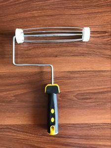 Paint Roller Frame 5 Cages with Rubber Handle