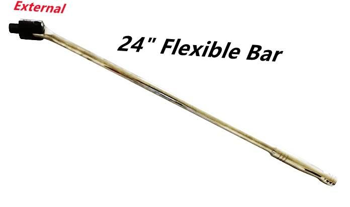 24" Long Handle Flexible& Extension Bar (FYB24)