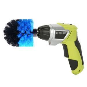 2019 Gold Supplier Drill Brush Scrubber for Bathroom Carpet