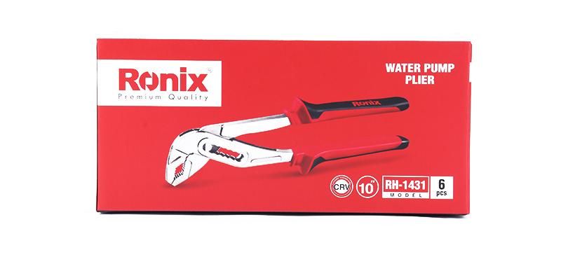 Ronix Model Rh-1431 10" Carbon Steel Cutting Wire Water Pump Plier