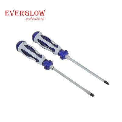 Round Shaft Non Slip Phillips Flat Head Tips Magnetic Screwdriver