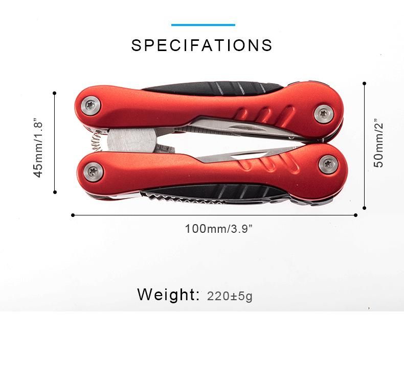 Multifunctional Stainless Steel Pliers Hand Tools Portable Tool Folding Pocket Folding Knife Multitool Outdoor Plier