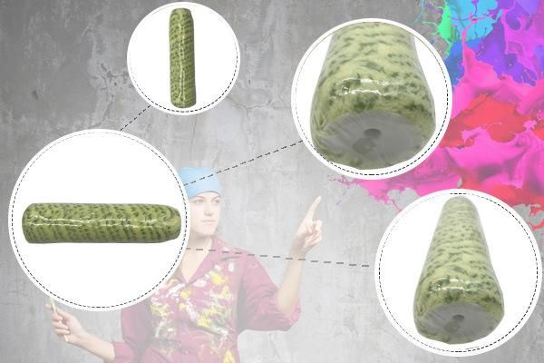 Best Quality Polyamide Parti-Color Paint Roller Cover European Style