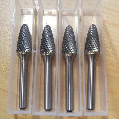 Solid Tungsten Cutting Tools F Type Carbide Burr for Deburring