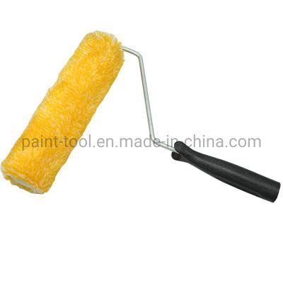 Hot Selling Indoor and Outdoor Paint Tools 9 Inch Paint Roller with Plastic Handle