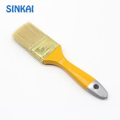 Hot Sale High Density Soft White Bristle Paint Brush