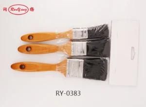 Paint Brush Set with Polybag with Papercard Header Tag