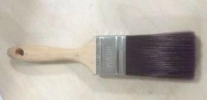 Tapered Solid Filament Paint Brush with Wooden Handle
