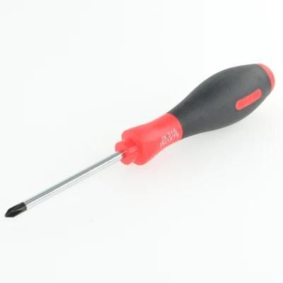 Strong Magnetic Screwdriver with Comfortable Handle and Two Color Handle