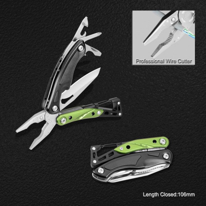 Top Quality Multitools with Anodized Aluminum+ Rubber Handle (#8391)