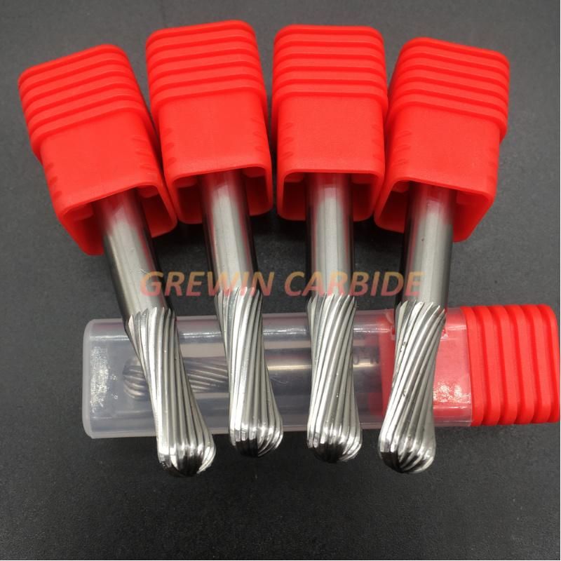 Gw Carbide - Solid Carbide Burrs Customized in" P" Shape and " XP" Shape