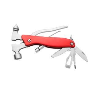 Outdoor Camping Plastic Handle Stainless Steel Multi Tool Hammer