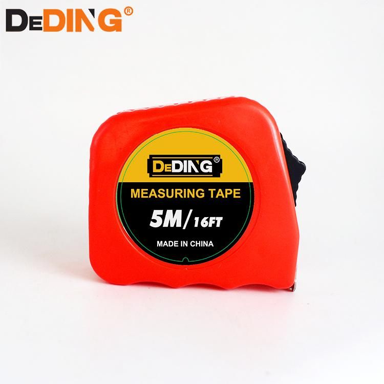 Hand Tools Wholesale Custom Color and Logo ABS Case 5 Meter Steel Measuring Tape