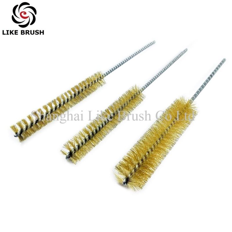 Brass Wire Tube Brushes for Drills