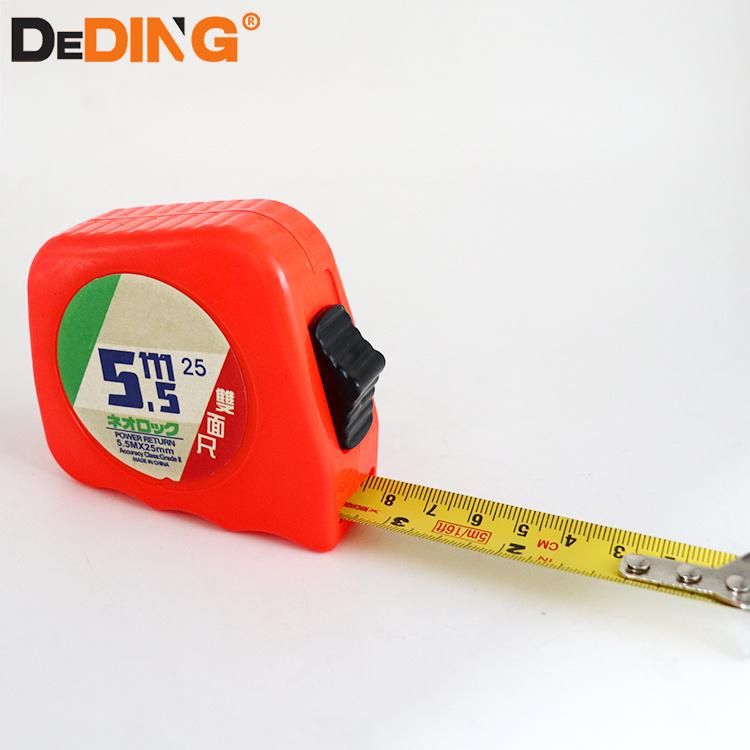 Hand Tools Wholesale Custom Color and Logo ABS Case 5 Meter Steel Measuring Tape