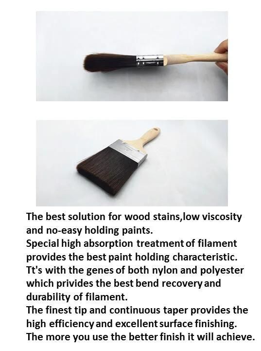 Good High Quality 3inch Hot Sale Wooden Handle Paint Brush