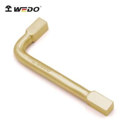 Wedo High Demand Aluminium Bronze Non Sparking Square Key Wrench