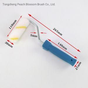 Very Popular Acrylic Roller Brush with Blue Plastic Handle