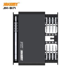 Jakemy Newly Designed 17 in 1 Pocketable High Precision Screwdriver Set with S-2 Bits