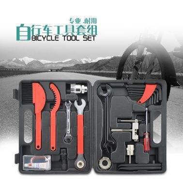 14 in 1 Bicycle Reapir Tool Box