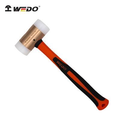Wedo Popular Non Sparking Tool Beryllium Copper Nylon Hammer