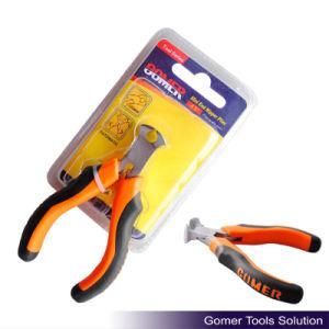 4.5&quot; Carbon Steel TPR Handle Mini End Nipper Plier (T03322)