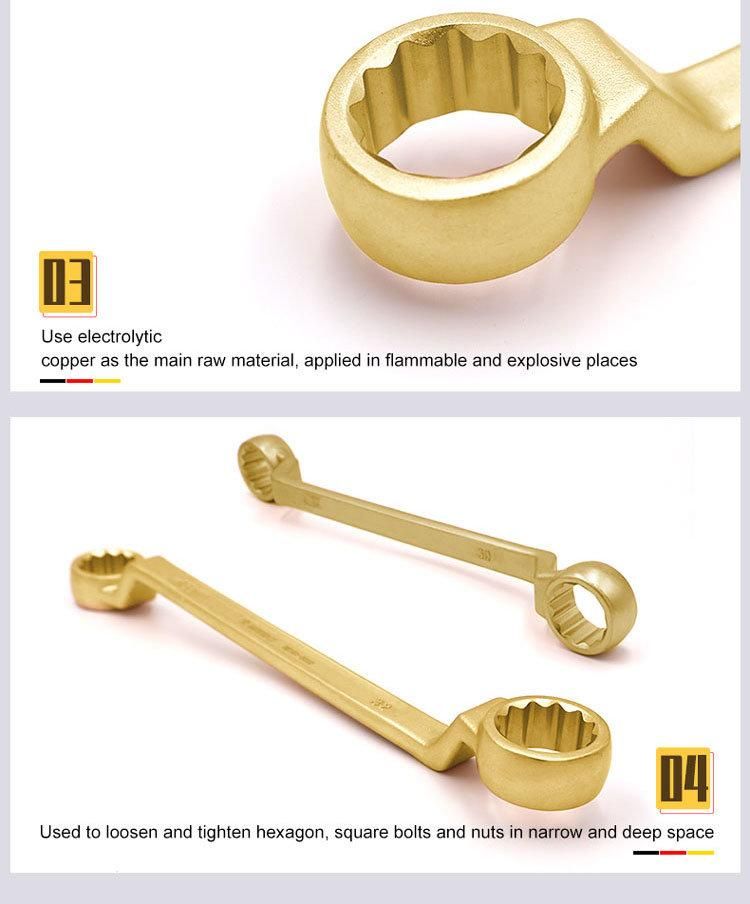 Wedo Aluminium Bronze Non Sparking Double Box Offset Wrench