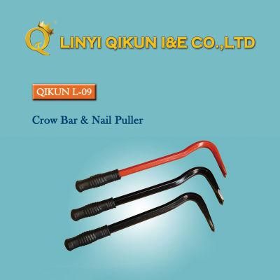 L-09 Drop Forged Nail Puller Cold Chisel Crow Wrecking Bar