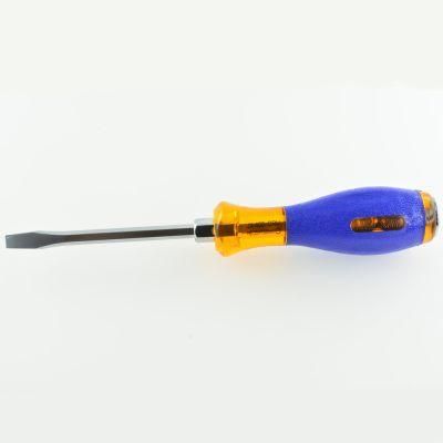 Hexagonal Screwdriver with Metal Cap for Knocking