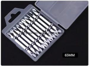 Wholesale Mirror/Chroming Finished 65/100mm Screwdriver Bits