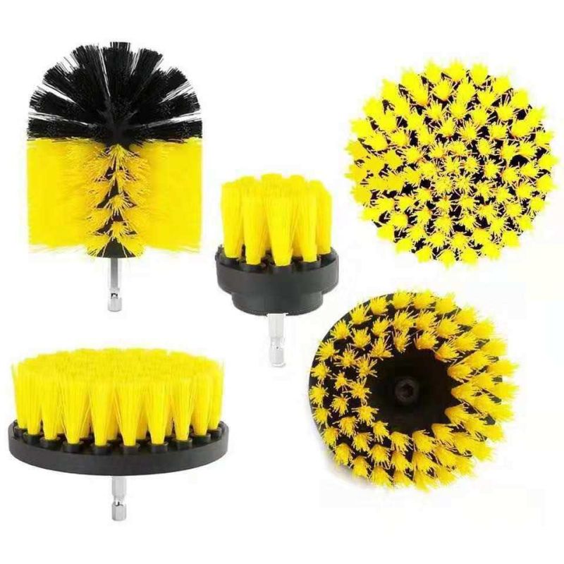 Electric Drill Brush 5 Piece Set of Cross-Border Hot Selling Electric Drill Tool Accessories Polishing Brush Ceramic Tile Cleaning Disc Brush