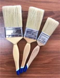 Paint Brush with Pure Bristle Material and Wood Handle
