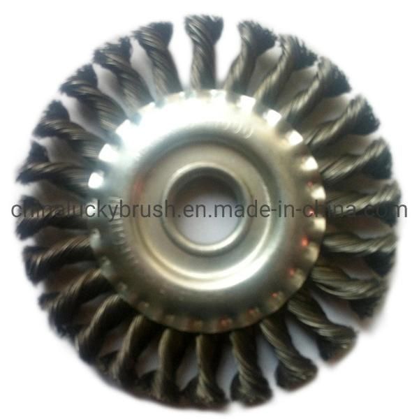 115mm Twist Knot Wheel Brush (YY-059)