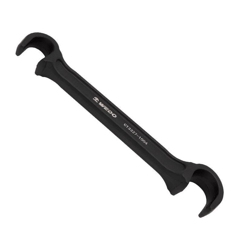 WEDO Jumbo Double-Head C-Type Wrench Strong Torque High Strength Black-Spray on Surface 40 Chrome Steel