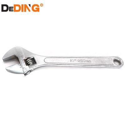 Factory Sale Household Hand Tools Carbon Steel Metric Adjustable Wrench or Spanner