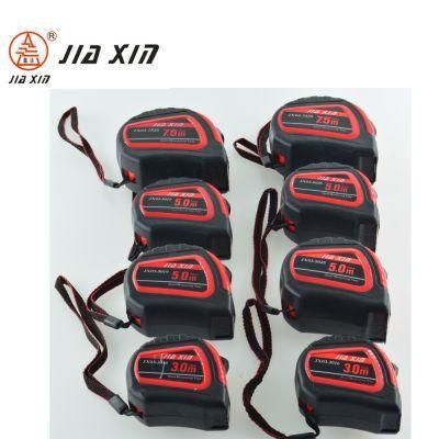 Black and Red High Quality Multi - Size Steel Accurate Dimensional Measurement Measuring Tape